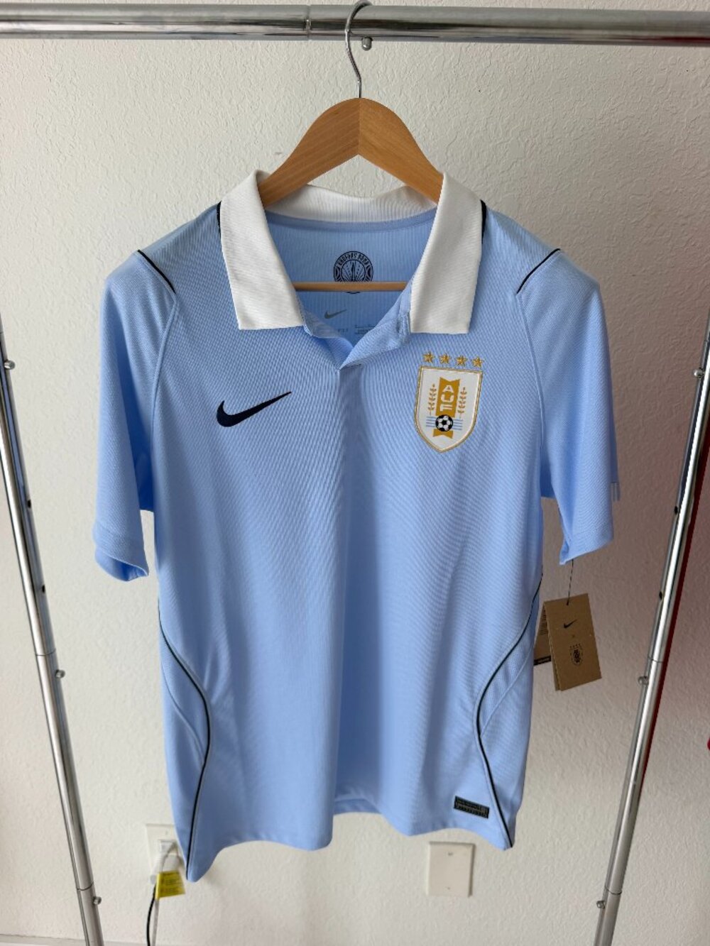 Nike Uruguay 2026 Home Stadium Soccer Jersey Men’s IO4680-425 NWT